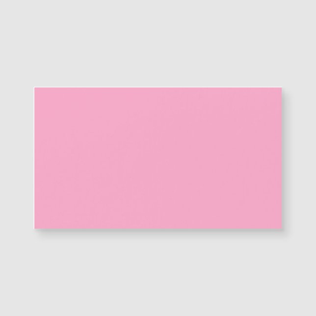 Carnation Pink Solid Colour | Classic | Elegant  (Front)
