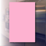 Carnation Pink Solid Colour | Classic | Elegant  Magnetic Dry Erase Sheet<br><div class="desc">Carnation Pink Solid  Colour | Classic Design | Elegant | Trendy | Stylish | Gift</div>