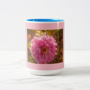 Carnation Pink Two-Tone Coffee Mug