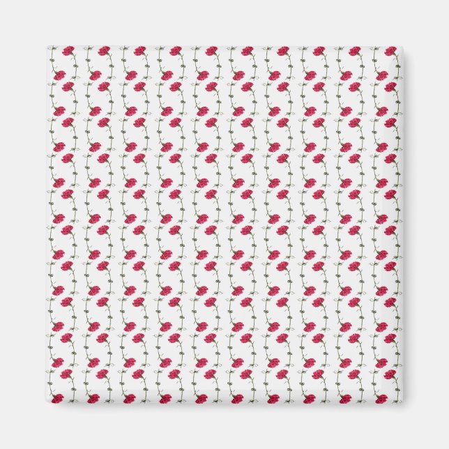 Carnation Rotation Magnet (Front)
