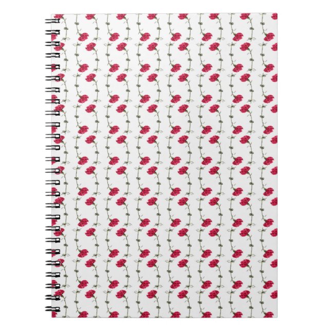 Carnation Rotation Notebook (Front)