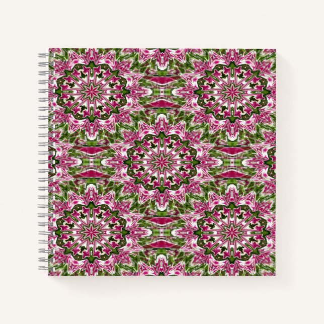 Carnation Stars..... Notebook (Front)