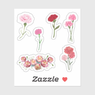 Carnation Stickers