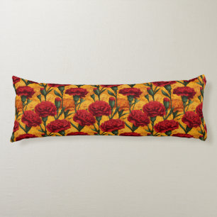 Carnation Texture Home Furnishings Western Bed Body Pillow