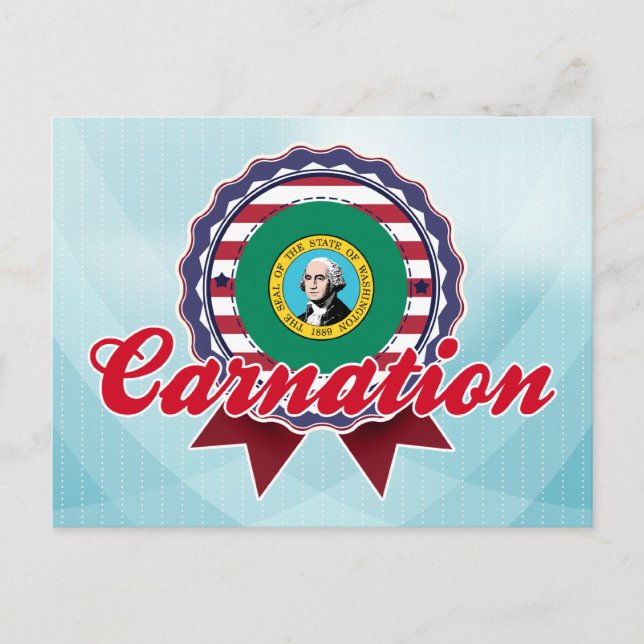 Carnation, WA Postcard (Front)