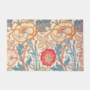 Carnation, William Morris Doormat