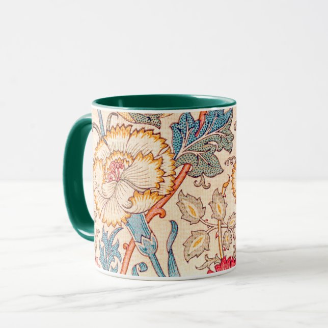 Carnation, William Morris Mug (Front Left)