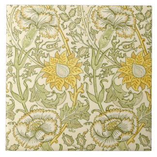 Carnation, William Morris Tile