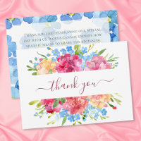 Carnations & Forget Me Nots Wedding