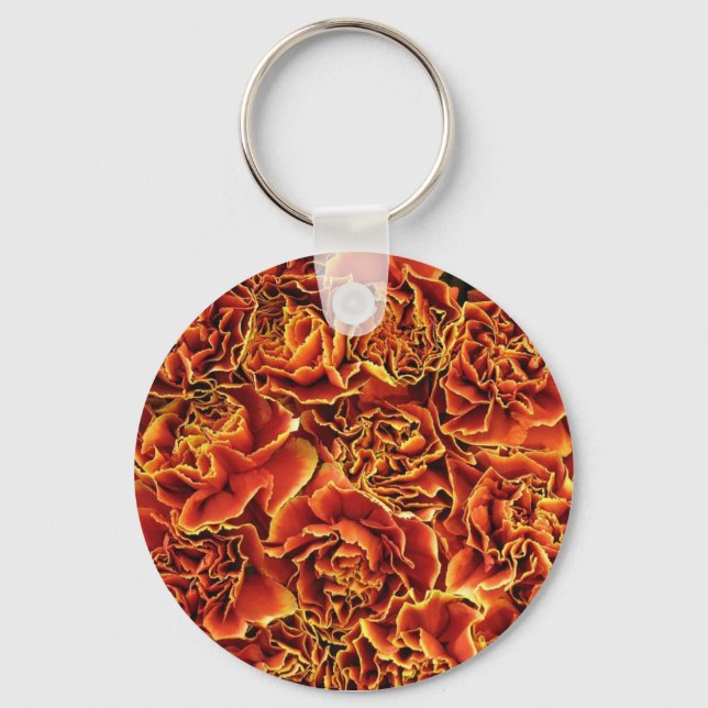 Carnations Keychain (Front)
