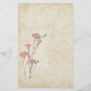 Carnations Note Paper