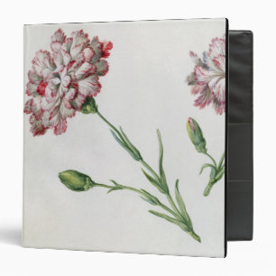 Carnations (w/c on paper) binder