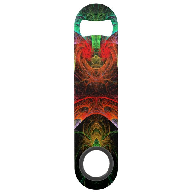 Carnaval Abstract Art Bar Key (Front)