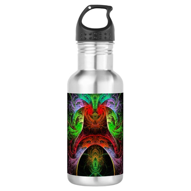 Carnaval Abstract Art Bottle (Front)