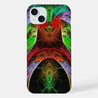 Carnaval Abstract Art iPhone 15 Plus Case