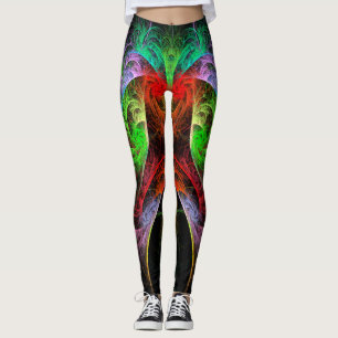 Carnaval Abstract Art Leggings