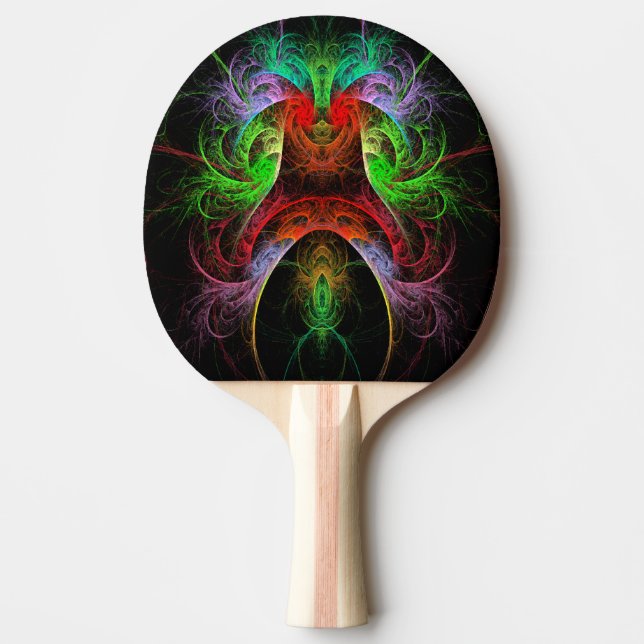 Carnaval Abstract Art Ping Pong Paddle (Front)