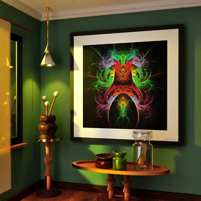 Carnaval Abstract Art Poster (Carnaval Abstract Art Poster)