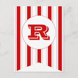 Carnaval Red Party Drapeau Bannière Carte postale