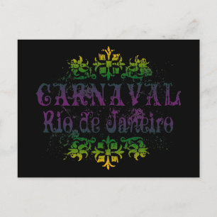 Carnaval Rio de Janeiro Postcard