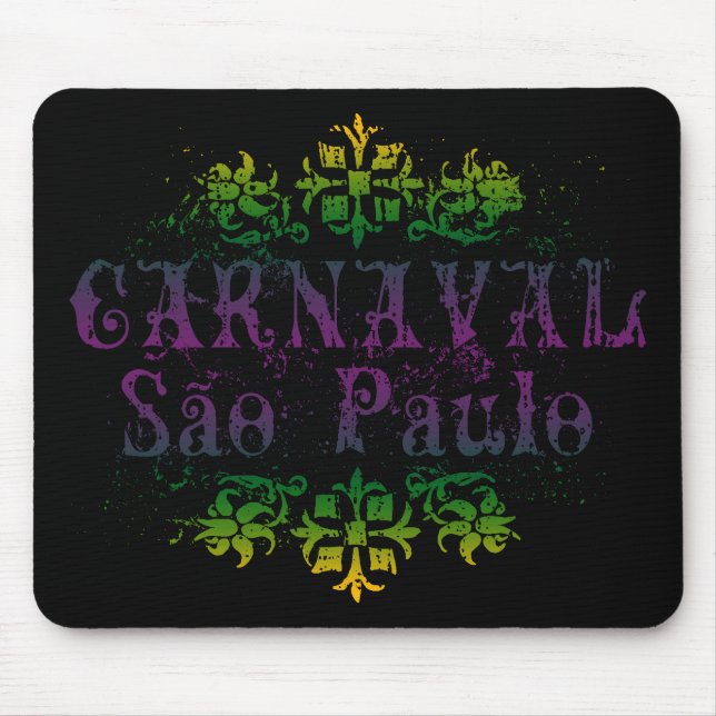 Carnaval Sao Paulo Mouse Pad (Front)