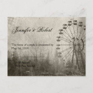 Carnaval Steampunk Top Hat Carte postale RSVP