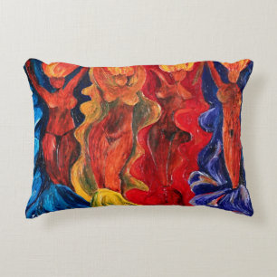Carnavalesque 2010 accent pillow