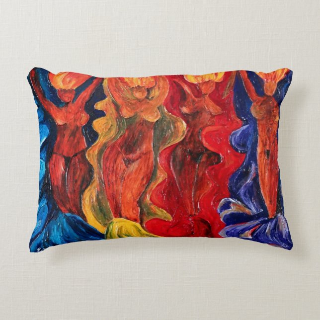 Carnavalesque 2010 accent pillow (Front)