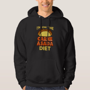 Carne Asada Meat Mexican Food Lover Foodie Gag Hoodie