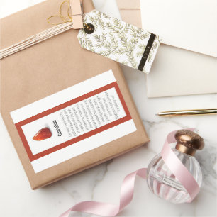 Carnelian Crystal Signification Bijoux Étiquette