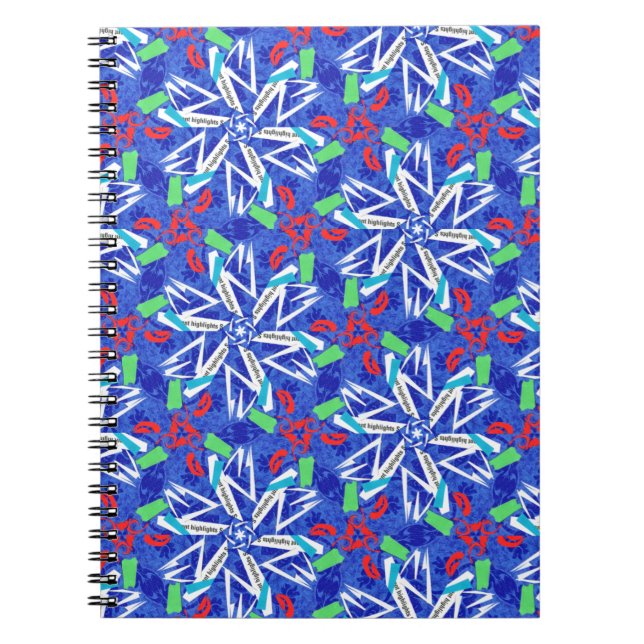 Carnet С flocons de neige (Devant)