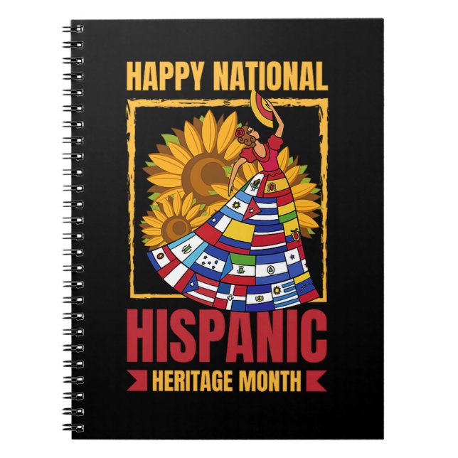 Carnet 08.Patrimoine national hispanique Mois tous les pa (Devant)