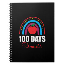100 Days Smarter Rainbow Funny 100th Day of School