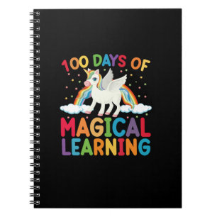 Carnet 100 Jours De Magical Learning School Unicorn Girls
