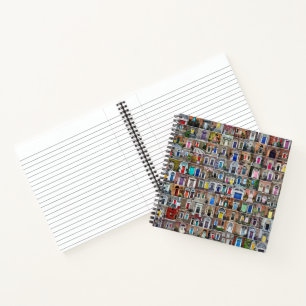 Carnet 100 Portes du Notebook Carré de Dublin