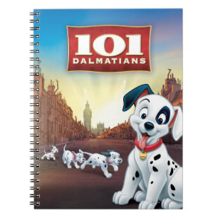 Carnet 101 patchs dalmatiens agitent sa queue