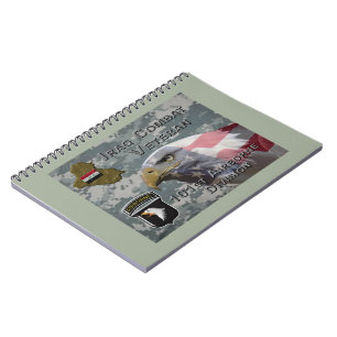 Carnet 101e Division aéroportée Irak Vétéran de combat