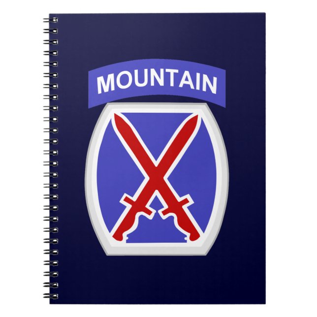 Carnet 10e division de montagne (Devant)