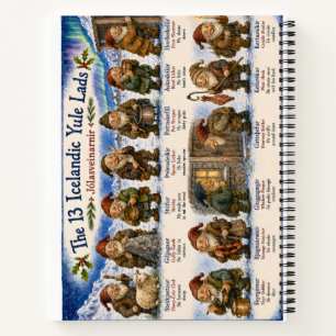 Carnet 13 lutins de Yöl en Islande Noël reykjavik