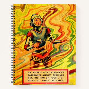 Carnet 1930 Buck Rogers bande dessinée Wilma Deering