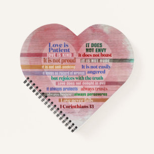 Carnet 1 Corinthiens 13 - Amour
