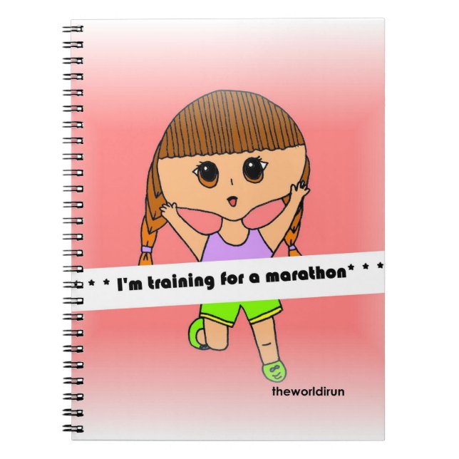 Carnet #1 de formation de marathon (Devant)