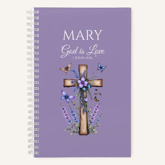 Carnet 1 Jean 4:16 Dieu est Amour – Christianisme Personn (Recto)