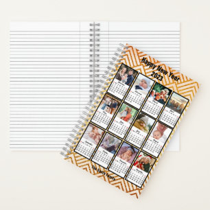 Carnet 2023 Calendrier Famille moderne 12 do-it-yourself 