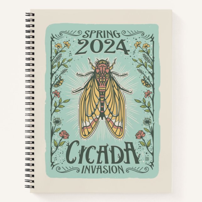 Carnet 2024 Printemps Canada Invasion (Devant)