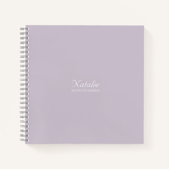 Carnet 2025 Notes pour moi (Devant)