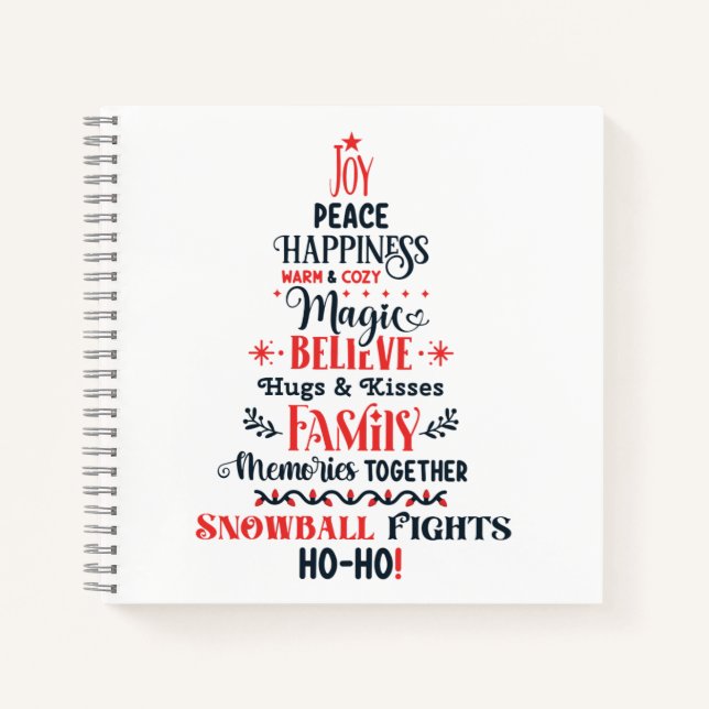 Carnet 21,6 cm x 21,6 cm (Devant)