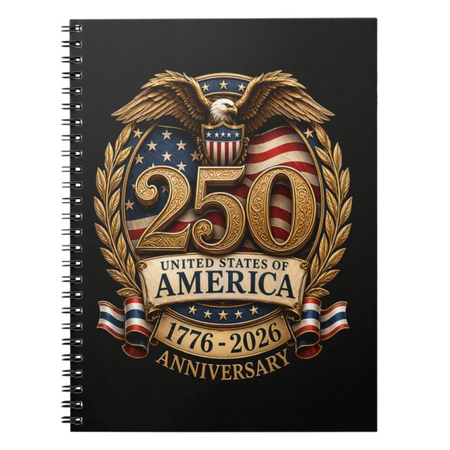 Carnet 250e anniversaire des États-Unis d'Amérique (Devant)