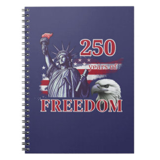 Carnet 250th Anniversary USA Flag Liberty Eagle Freedom