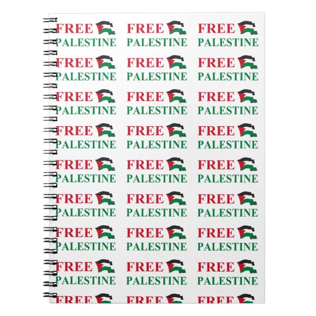 carnet #2 Palestine libre (Devant)